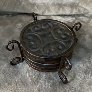 Southern Living at HOME Estate Iron Coaster Set